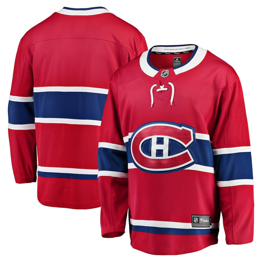 Montreal Canadiens NHL Fanatics Breakaway Home Jersey - Red - UKASSNI