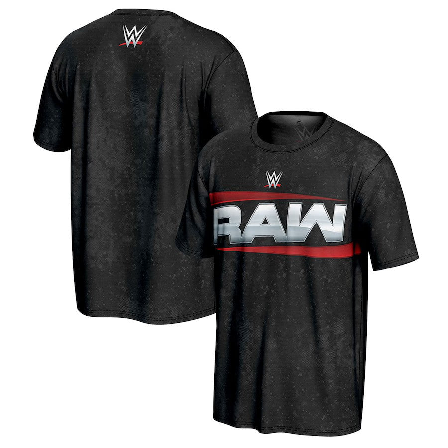 ProSphere WWE UK XL RAW Netflix Era T-Shirt – Black (UK Stock) - UKASSNI