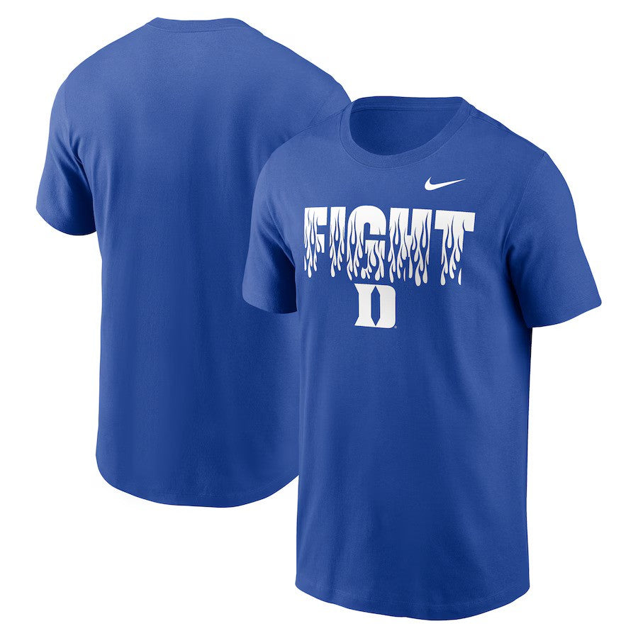 Duke Blue Devils NCAA Nike Campus Local T-Shirt - Royal (USA Stock) - UKASSNI