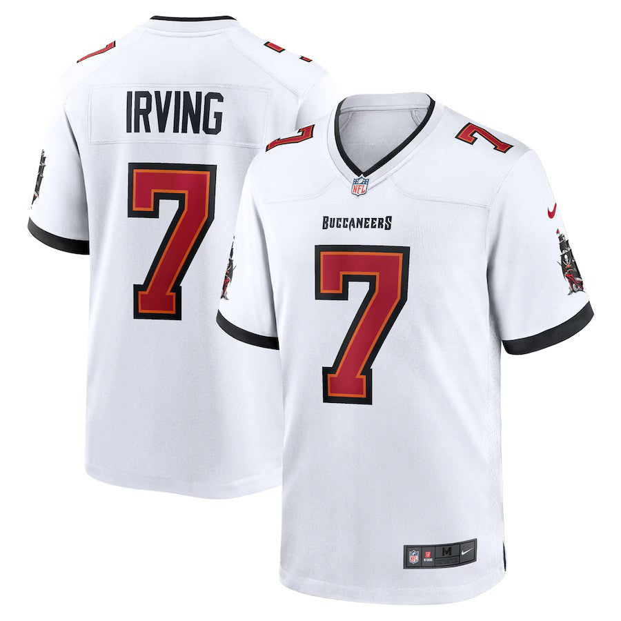 Tampa Bay Buccaneers NFL UK XL Bucky Irving Nike Game Jersey – White (UK Stock) - UKASSNI