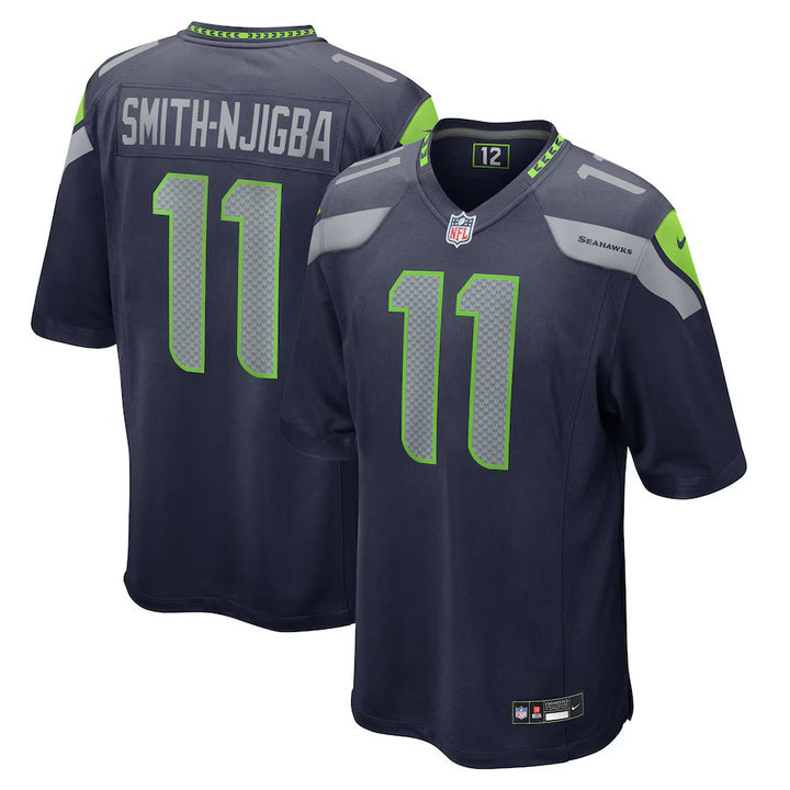 Seattle Seahawks NFL Jaxon Smith-Njigba Nike Player Game Jersey – College Navy (USA Stock) - UKASSNI