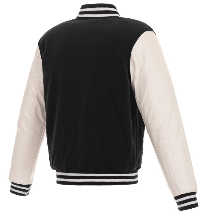 Cincinnati Bengals Jacket – NFL JH Design Reversible – Black/White (USA Sourced)