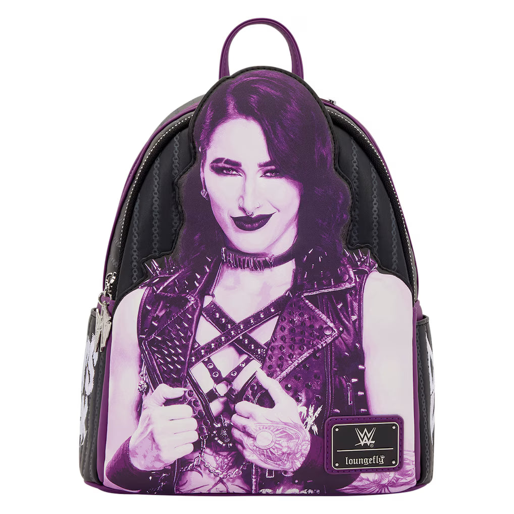 Rhea Ripley WWE Loungefly Mini Backpack – Black (USA Stock)