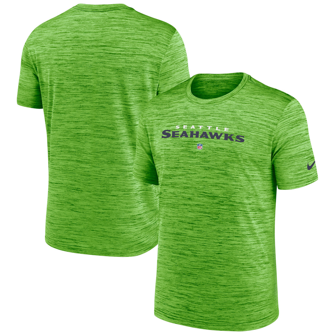 Seattle Seahawks NFL UK Nike Velocity Performance T-Shirt - Green