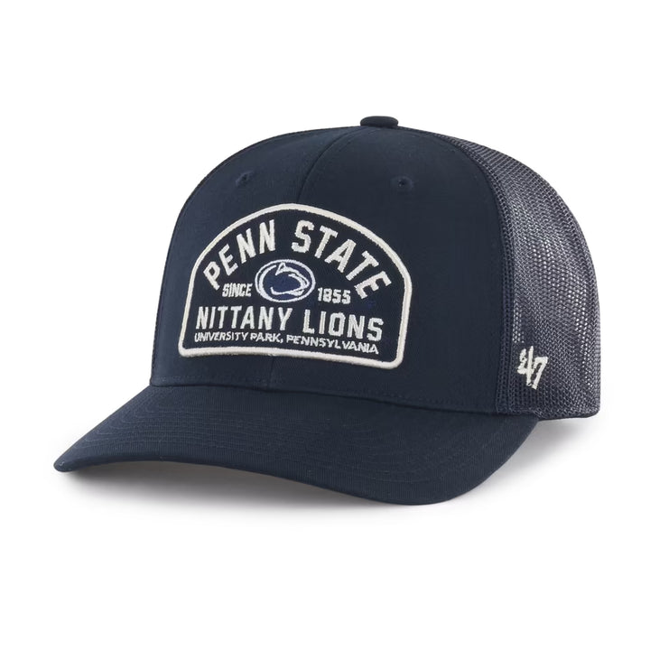 Penn State Nittany Lions Hat – NCAA ‘47 Leland Trucker Adjustable – Navy (USA Sourced)