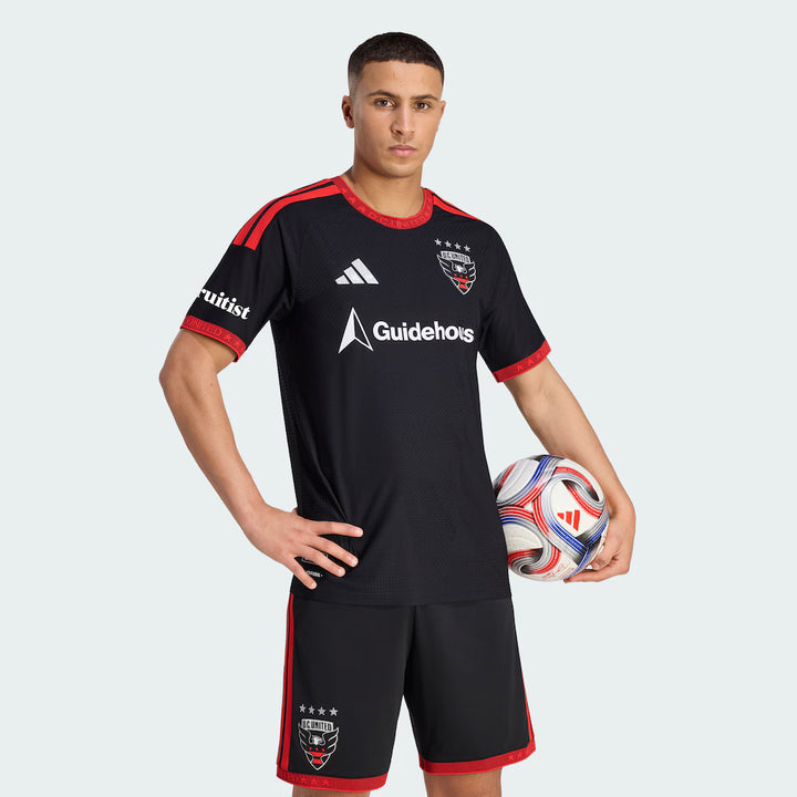D.C. United Jersey – MLS adidas 2026 Authentic – Black (USA Sourced) by Adidas