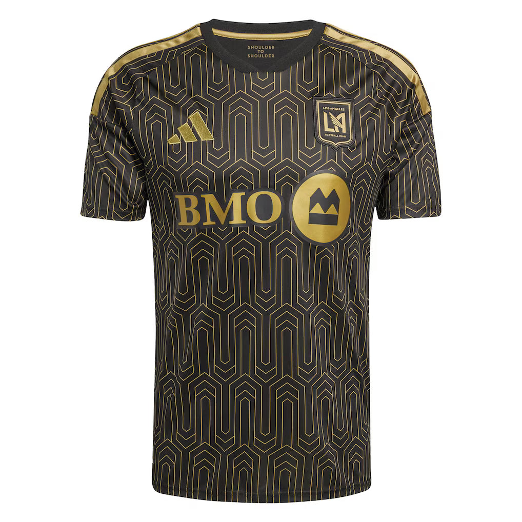 LAFC MLS adidas Primary Kit Replica Jersey – Black (USA Stock) - UKASSNI