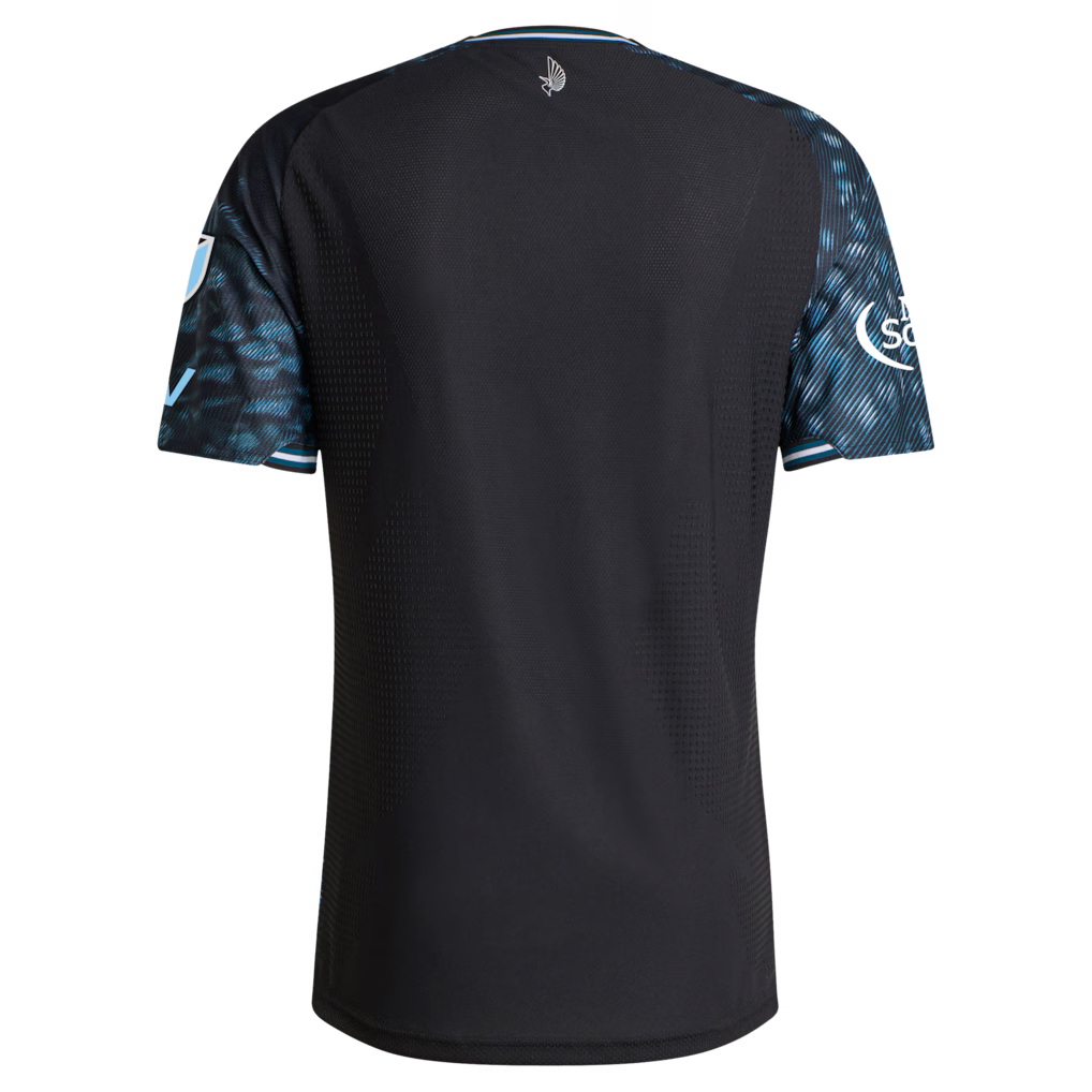 Minnesota United FC Jersey – MLS Adidas 2026 The Decade Kit Authentic Patch – Black (USA Sourced)
