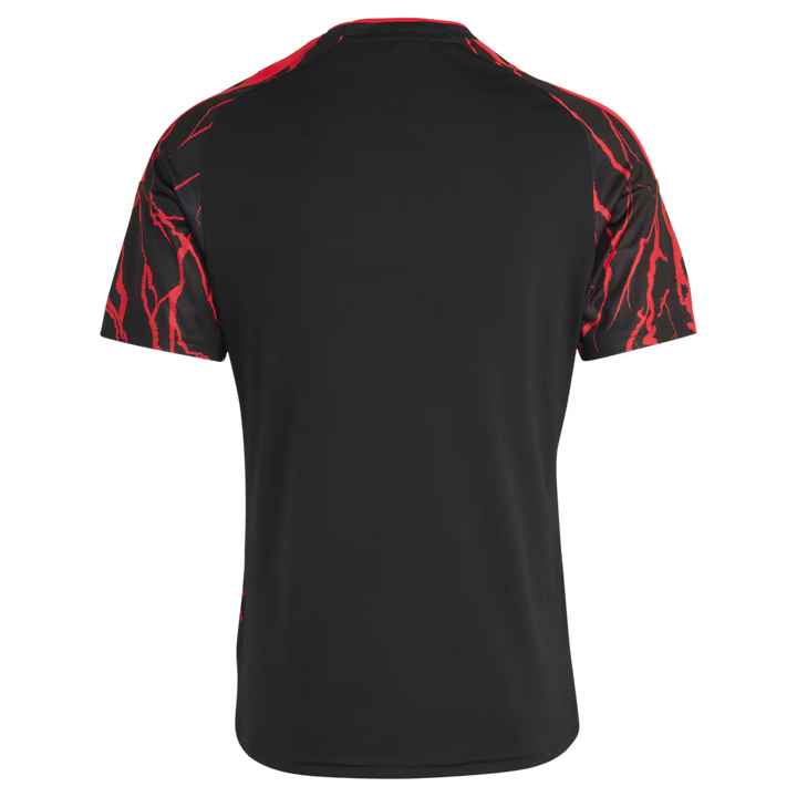 New York Red Bulls Jersey – MLS Adidas Rooted Kit Replica – Black (USA Sourced)