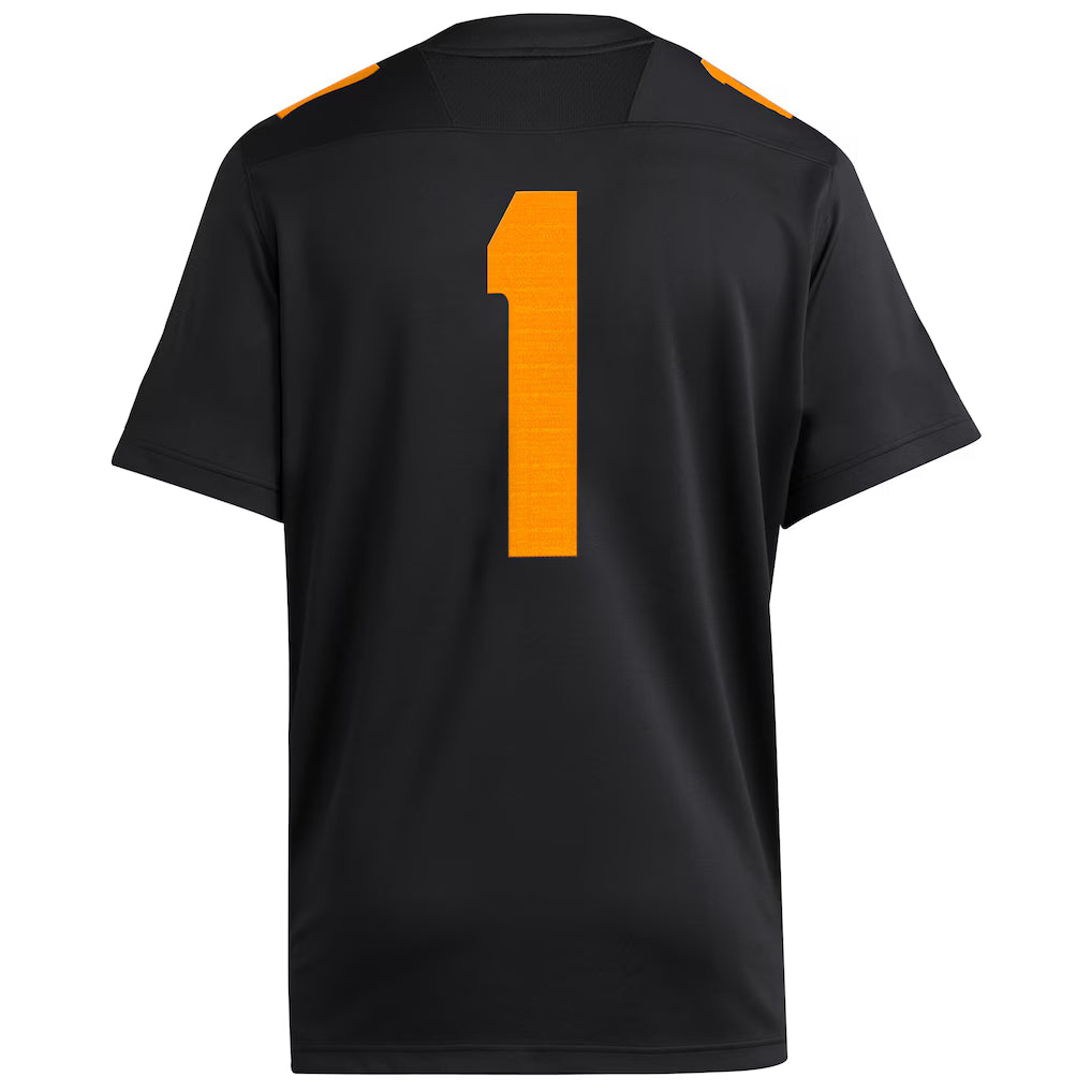 Tennessee Volunteers Premier Jersey – NCAA adidas – Black (USA Sourced)