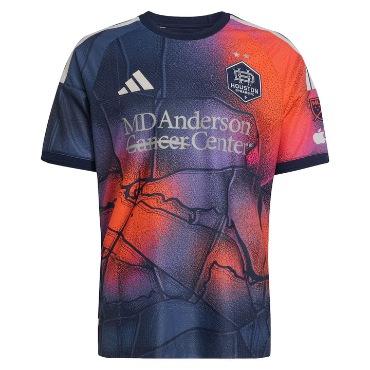 Houston Dynamo FC MLS adidas 2026 Mission Control On-Field Authentic Patch Jersey – Blue (USA Stock) by Adidas