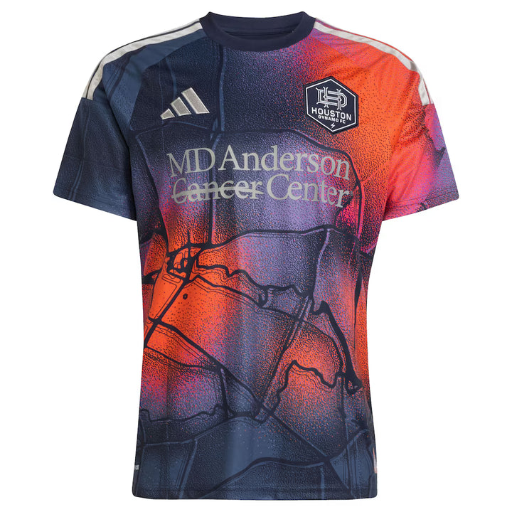 Houston Dynamo FC MLS adidas 2026 Mission Control Replica Jersey – Blue (USA Stock) by Adidas