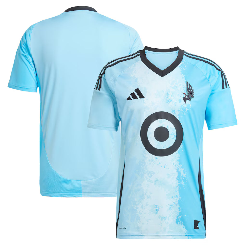 Minnesota United FC Jersey – MLS Adidas 2025 CONVERGENCE Authentic Patch – Blue (USA Sourced)