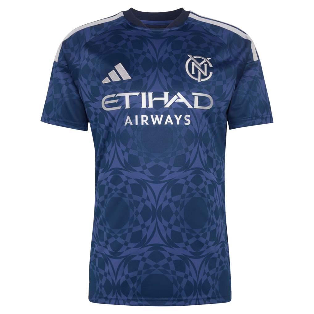 New York City FC MLS adidas 2026 The All Nations Kit Replica Jersey – Blue (USA Stock)