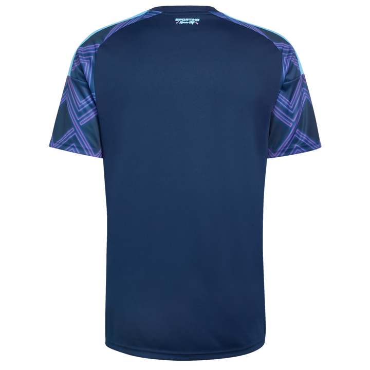 Sporting Kansas City Jersey – MLS Adidas 18th &amp; Vine Kit Replica – Blue (USA Sourced)