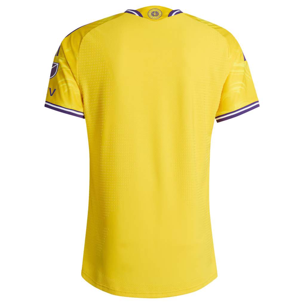 Orlando City SC Jersey – MLS Adidas 2026 Sunken Treasure Kit Authentic Patch – Gold (USA Sourced)