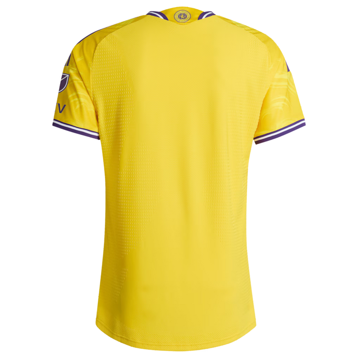 Orlando City SC Jersey – MLS Adidas 2026 Sunken Treasure Kit Authentic Patch – Gold (USA Sourced)