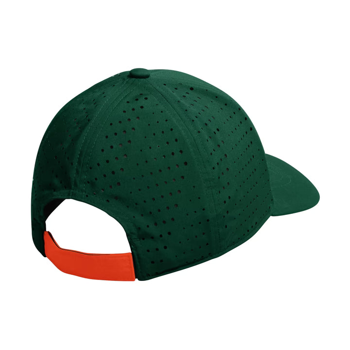 Miami Hurricanes Hat – NCAA adidas Inline Adjustable – Green (USA Sourced)