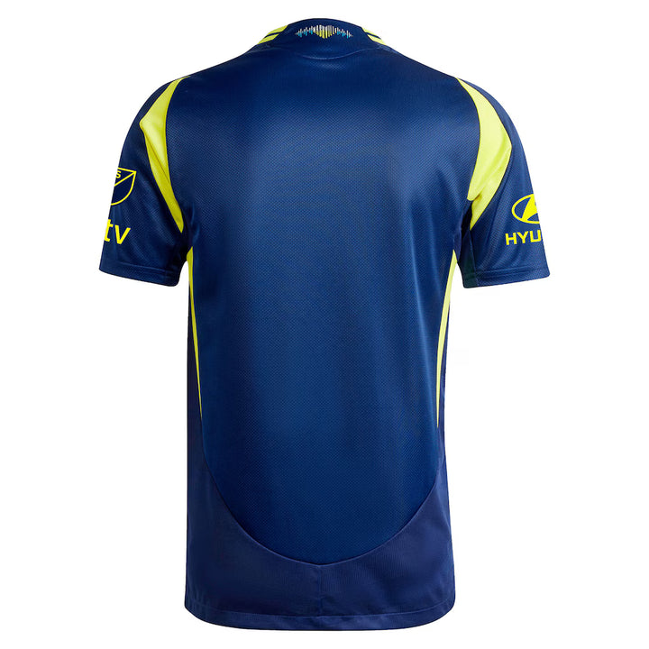Nashville SC Jersey – MLS adidas 2025 Heart of Nashville Kit Authentic – Navy (USA Sourced)
