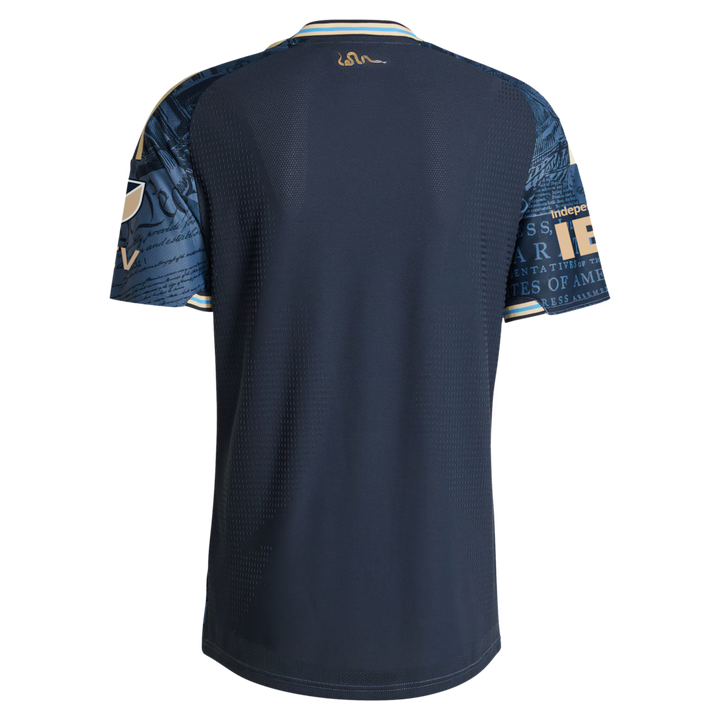 Philadelphia Union Jersey – MLS Adidas 2026 1776 Kit Authentic Patch – Navy (USA Sourced)