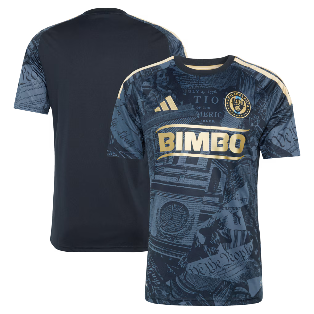 Philadelphia Union MLS adidas 2026 1776 Kit Replica Jersey – Navy (USA Stock)