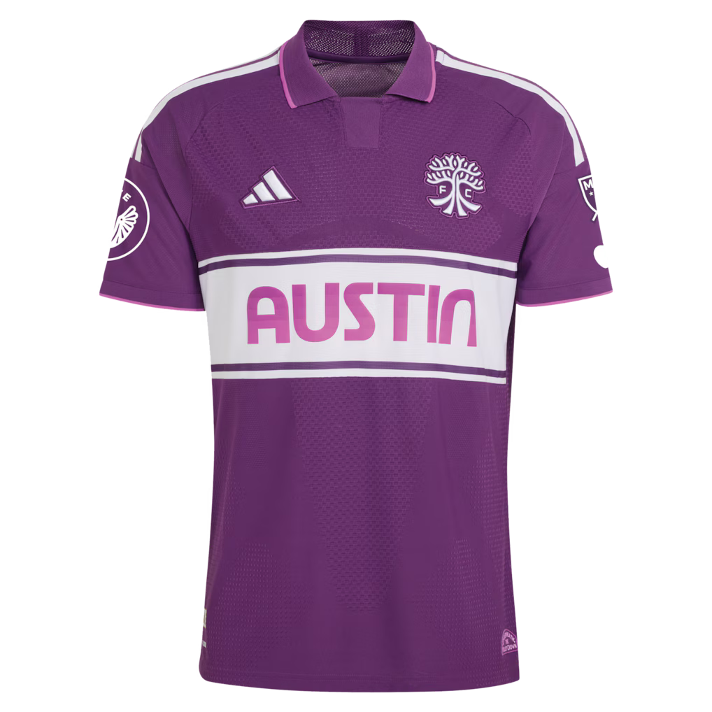 Austin FC Jersey – MLS adidas Archive Authentic Yeti – Purple (USA Sourced) by Adidas
