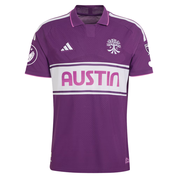 Austin FC Jersey – MLS adidas Archive Authentic Yeti – Purple (USA Sourced) by Adidas