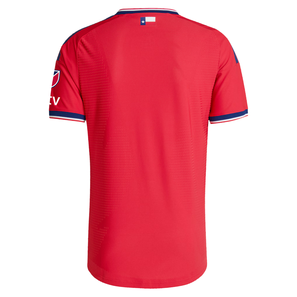 FC Dallas Jersey – MLS Adidas 2026 DNA Kit Authentic Patch – Red (USA Sourced)