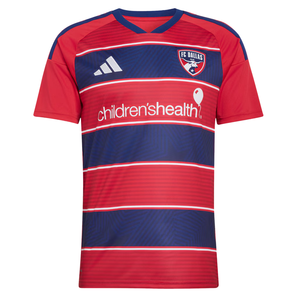 FC Dallas MLS adidas DNA Kit Replica Jersey – Red (USA Stock) - UKASSNI