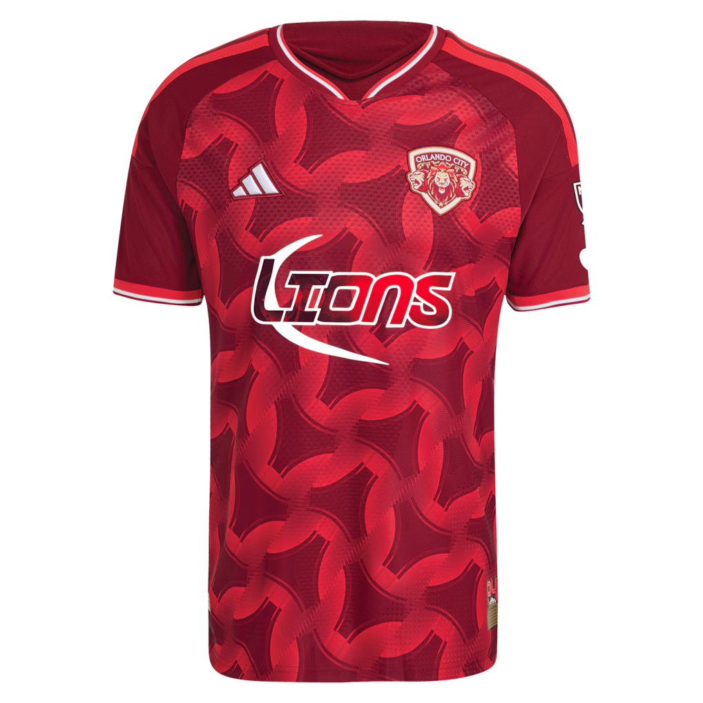 Orlando City SC Jersey – MLS adidas Archive Authentic – Red (USA Sourced) by Adidas