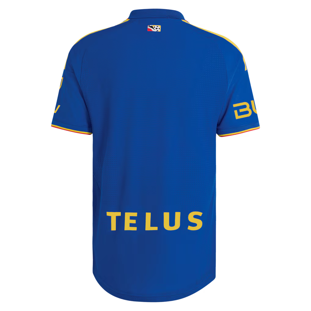 Vancouver Whitecaps FC Jersey – MLS adidas Archive Authentic Telus – Royal (USA Sourced) by Adidas