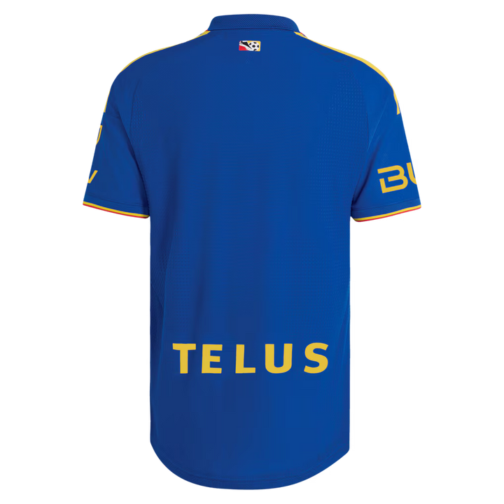 Vancouver Whitecaps FC Jersey – MLS adidas Archive Authentic Telus – Royal (USA Sourced) by Adidas