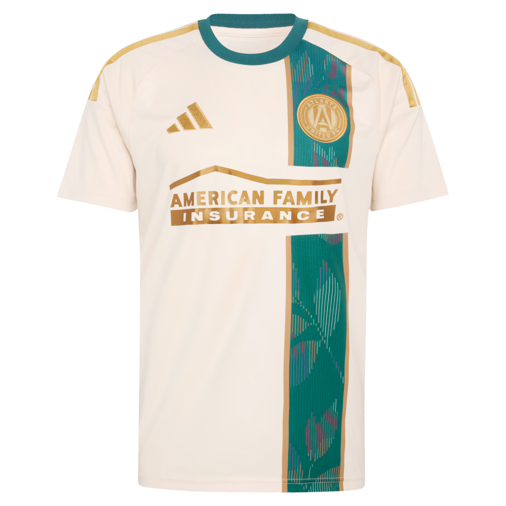 Atlanta United FC MLS adidas Spirit Of '96 Replica Jersey – Tan (USA Stock) - UKASSNI