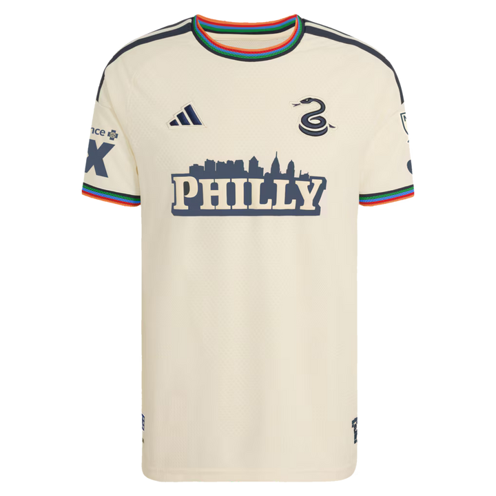 Philadelphia Union Jersey – MLS adidas Archive Authentic Bimbo – Tan (USA Sourced) by Adidas