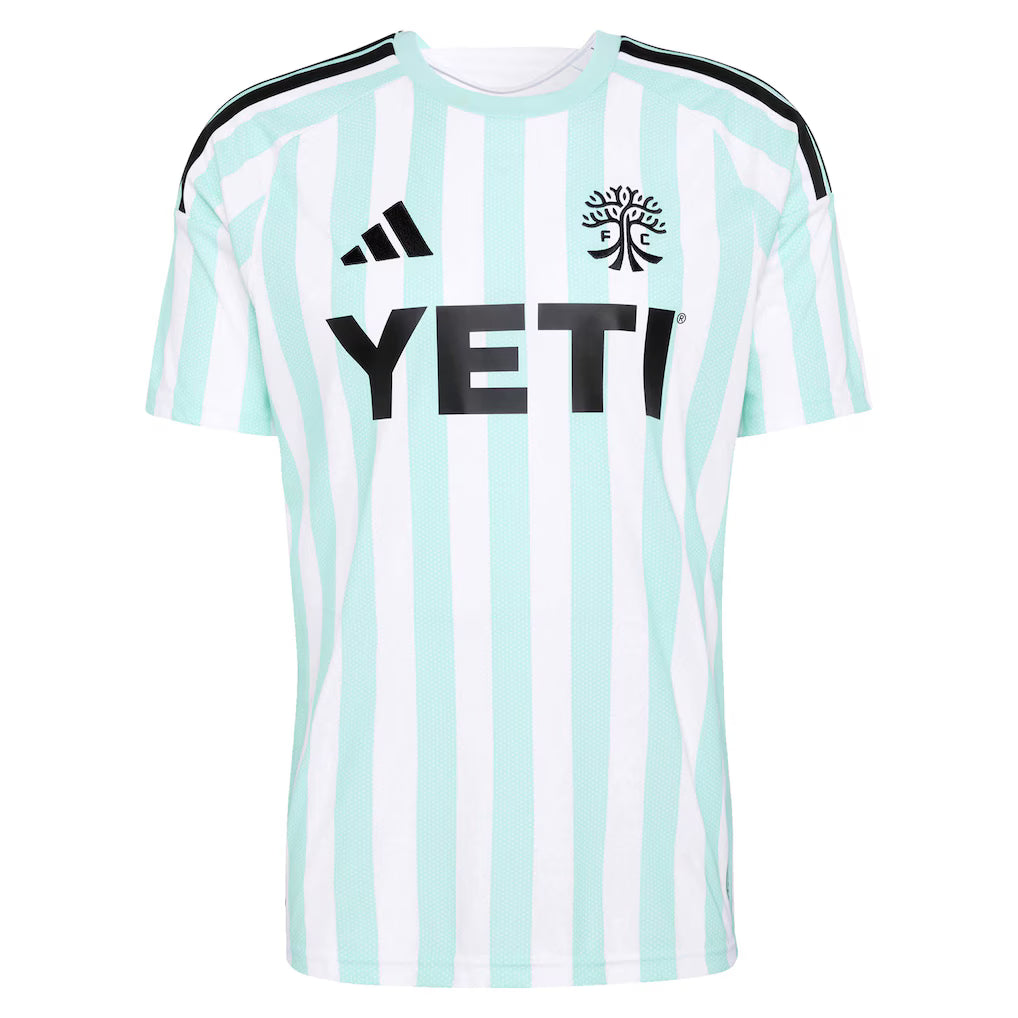 Austin FC MLS adidas 2026 Rooted In Austin Kit Replica Jersey – White (USA Stock) - UKASSNI