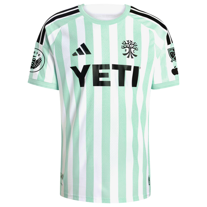 Austin FC MLS adidas 2026 The Rooted Kit On-Field Authentic Patch Jersey – White (USA Stock) by Adidas
