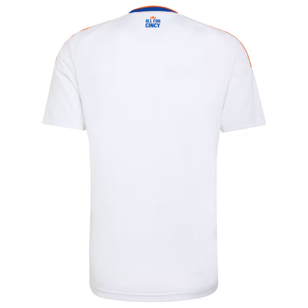 FC Cincinnati Jersey – Seven Hills Kit Replica – White (USA Sourced) by Adidas