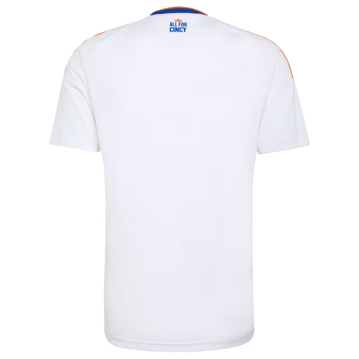 FC Cincinnati Jersey – Seven Hills Kit Replica – White (USA Sourced) by Adidas