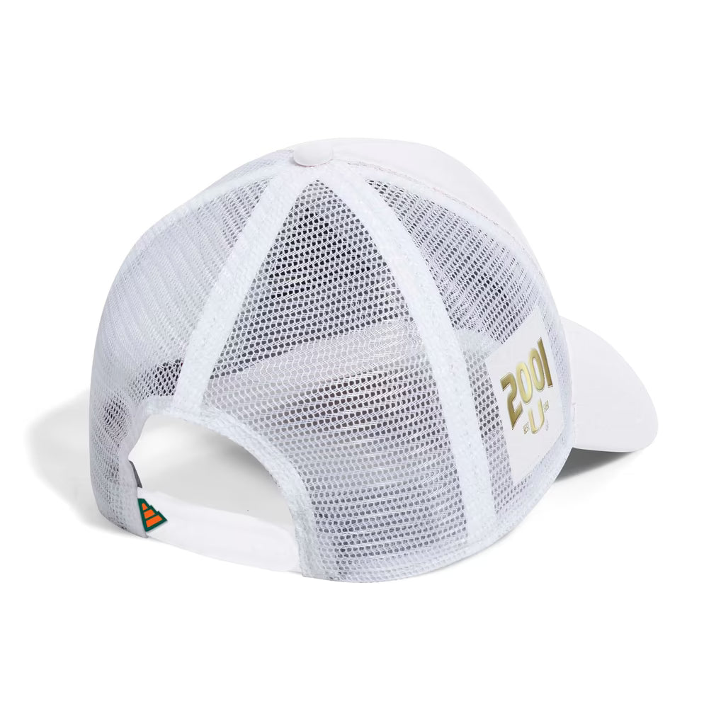 Miami Hurricanes Hat – NCAA adidas Inline Adjustable – Green (USA Sourced)