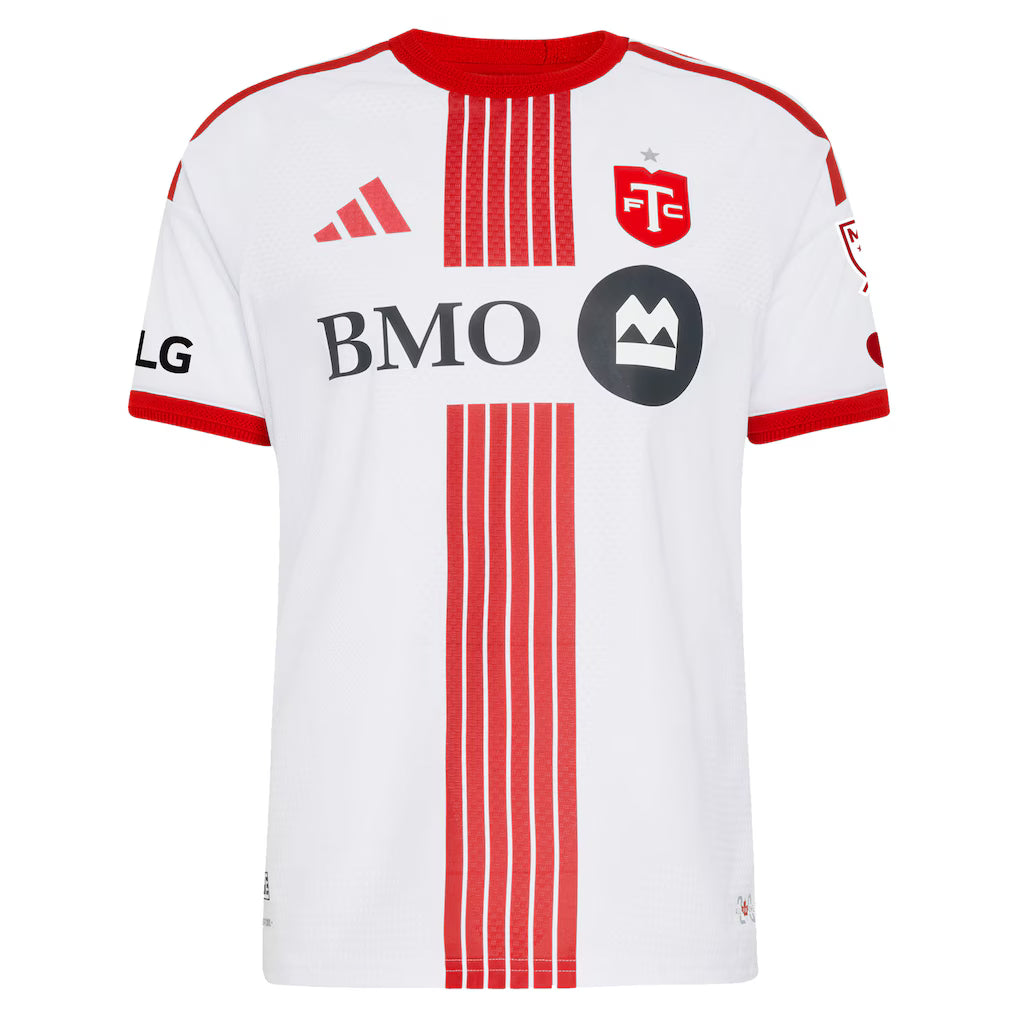 Toronto FC MLS adidas 2026 Winter Kit On-Field Authentic Patch Jersey – White (USA Stock) - UKASSNI