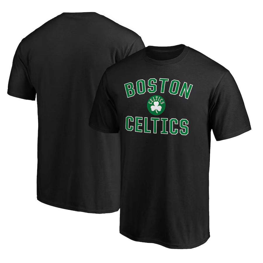 Boston Celtics NBA Victory Arch T-Shirt – Black (USA Stock) - UKASSNI