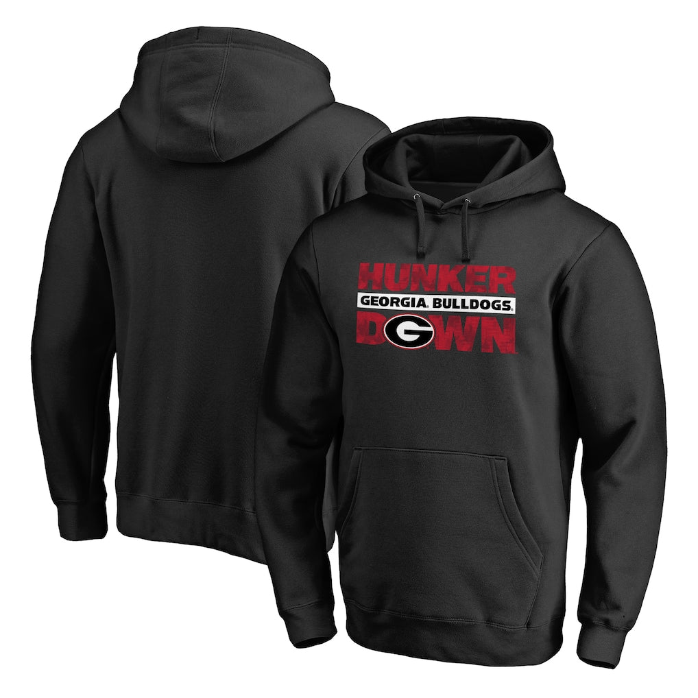 Georgia Bulldogs NCAA Team Hometown Collection Pullover Hoodie – Black (USA Stock) - UKASSNI