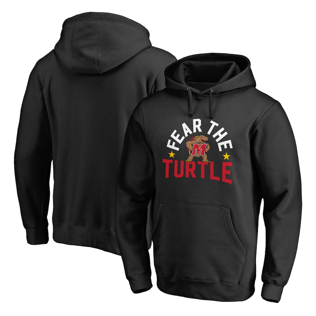 Maryland Terrapins NCAA Hometown Collection Pullover Hoodie – Black (USA Stock) - UKASSNI