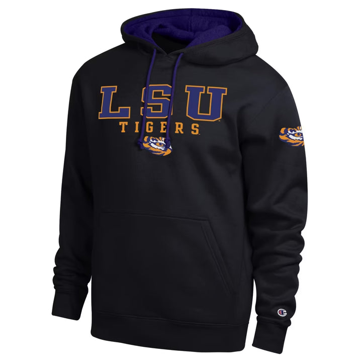 LSU Tigers Hoodie – NCAA Champion Contrast – 2 Colours (USA Sourced)