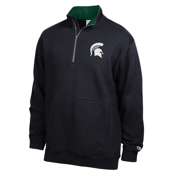 Michigan State Spartans Quarter-Zip Pullover – NCAA Champion Fleece – 5 Colours (USA Sourced)