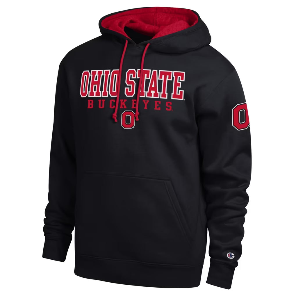 Ohio State Buckeyes Hoodie – NCAA Champion Contrast – 2 Colours (USA Sourced)