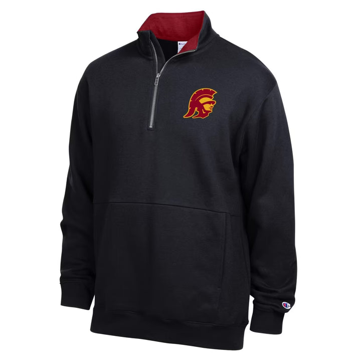 USC Trojans Quarter-Zip Pullover – NCAA Champion Fleece – 3 Colours (USA Sourced)