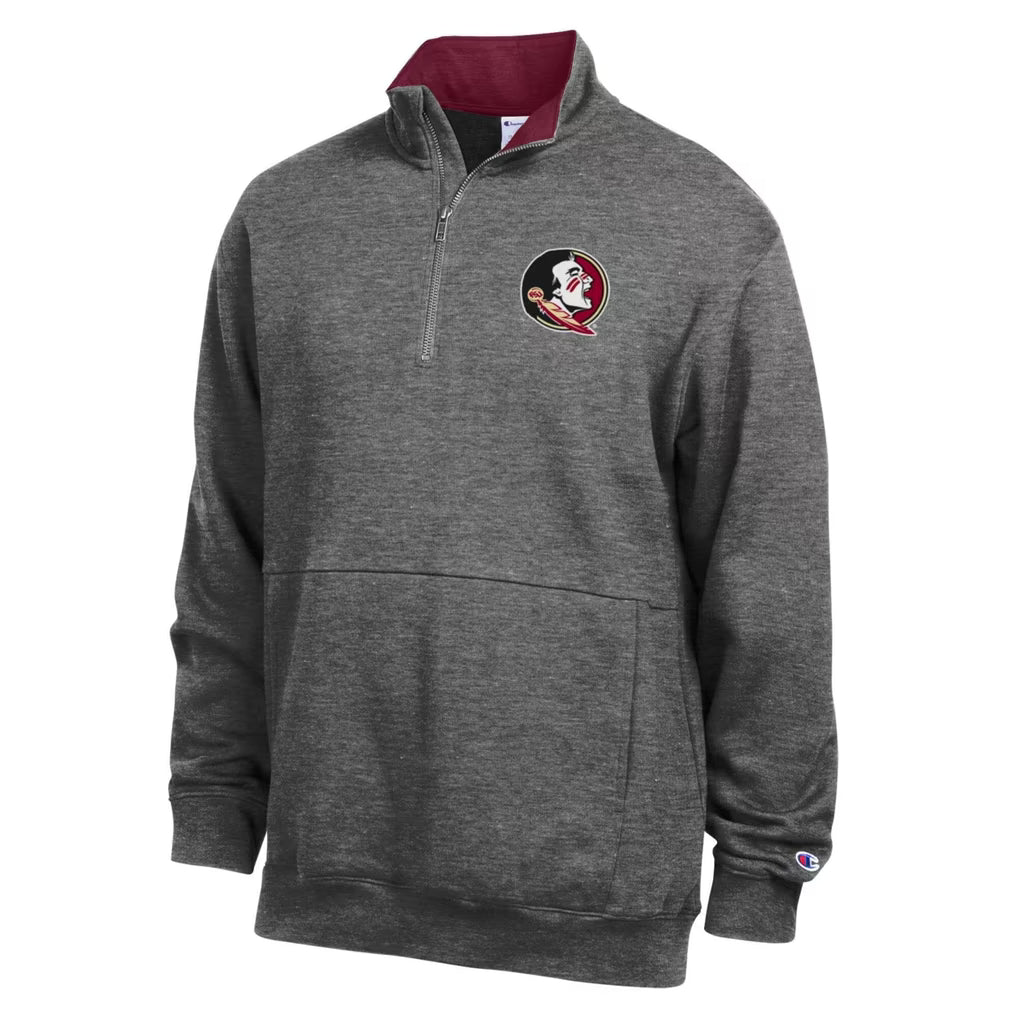 Florida State Seminoles Quarter-Zip Pullover – NCAA Champion Fleece – 5 Colours (USA Sourced)