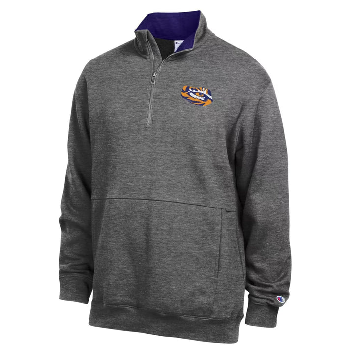 LSU Tigers Quarter-Zip Pullover – NCAA Champion Fleece – 4 Colours (USA Sourced)