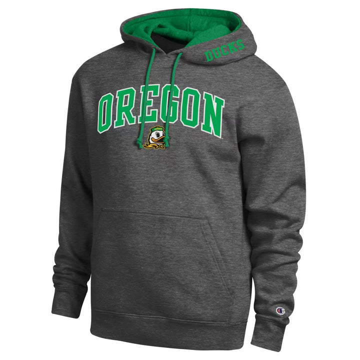 Oregon Ducks Hoodie – NCAA Champion Arch Tackle Twill – 5 Colours (USA Sourced)